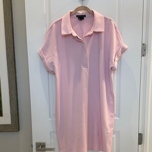 Peace of Cloth Light Pink Button Down Dress